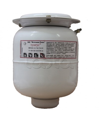 Модуль порошкового пожаротушения термостойкого исполнения Источник-плюс Тунгус-МПП(Н-Т1)-2,7(н)-И-ГЭ-У2 в Сергиевом Посаде Модули порошковые Pintop.ru