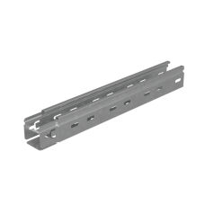 Лоток перфорированный 50х50х1,5 L2500 мм "Быстрый монтаж ПЛЮС" КМ-Профиль (LPplus50-50-1.5-2500)