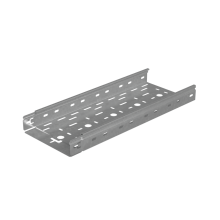 Лоток перфорированный 50х200х1,2 L5000 мм "Быстрый монтаж ПЛЮС" HD КМ-профиль (LPplus50-200-1.2-5000 HD)