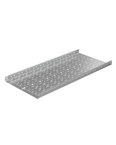 Лоток перфорированный 50х500х1,0 L2500 мм Быстрый монтаж ПЛЮС HD КМ-Профиль (LPplus50-500-1.0-2500 HD) в Сергиевом Посаде Кабельные лотки Pintop.ru