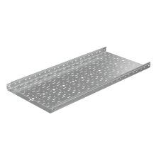 Лоток перфорированный 50х500х1,0 L2000 мм "Быстрый монтаж ПЛЮС" HD85 КМ-профиль (LPplus50-500-1.0-2000 HD85)