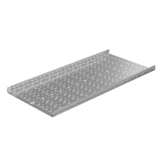 Лоток перфорированный 50х600х1,2 L2500 мм "Быстрый монтаж ПЛЮС" HD85 КМ-профиль (LPplus50-600-1.2-2500 HD85)