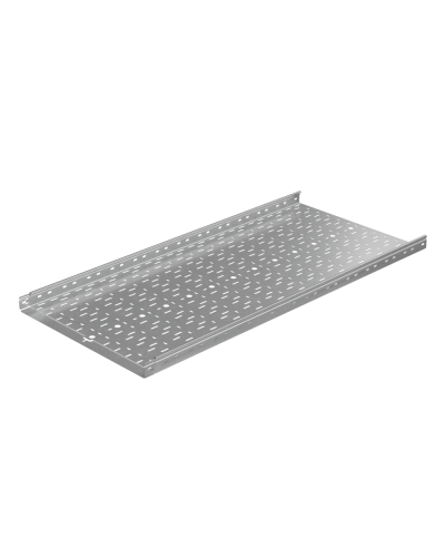 Лоток перфорированный 50х600х1,5 L3000 мм Быстрый монтаж ПЛЮС HD КМ-Профиль (LPplus50-600-1.5-3000 HD) в Сергиевом Посаде Кабельные лотки Pintop.ru