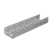 Лоток перфорированный 80х150х1,0 L6000 мм "Быстрый монтаж ПЛЮС" HD85 КМ-профиль (LPplus80-150-1.0-6000 HD85)