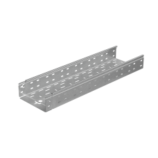 Лоток перфорированный 80х200х1,0 L2000 мм "Быстрый монтаж ПЛЮС" HD85 КМ-профиль (LPplus80-200-1.0-2000 HD85)