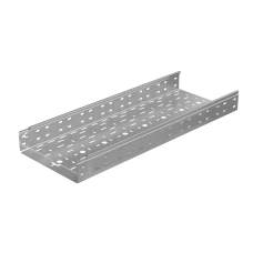 Лоток перфорированный 80х300х1,5 L5000 мм "Быстрый монтаж ПЛЮС" HD КМ-профиль (LPplus80-300-1.5-5000 HD)