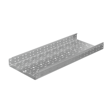 Лоток перфорированный 80х400х1,0 L4000 мм "Быстрый монтаж ПЛЮС" HD КМ-профиль (LPplus80-400-1.0-4000 HD)