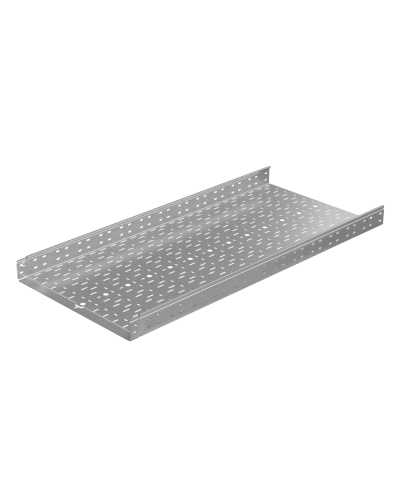 Лоток перфорированный 80х600х1,2 L2500 мм Быстрый монтаж ПЛЮС INOX304 КМ-Профиль (LPplus80-600-1.2-2500 INOX304) в Сергиевом Посаде Кабельные лотки Pintop.ru