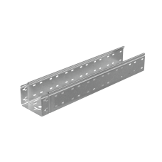 Лоток перфорированный 100х150х1,2 L2500 мм "Быстрый монтаж ПЛЮС" INOX304 КМ-Профиль (LPplus100-150-1.2-2500 INOX304)