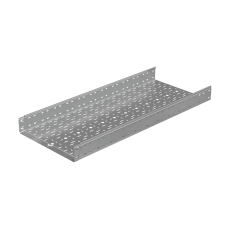 Лоток перфорированный 100х500х1,5 L2000 мм "Быстрый монтаж ПЛЮС" INOX304 КМ-Профиль (LPplus100-500-1.5-2000 INOX304)