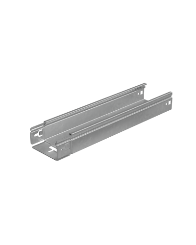 Лоток неперфорированный 50х100х1,5 L4000 мм Быстрый монтаж ПЛЮС HD КМ-профиль (LNplus50-100-1.5-4000 HD) в Сергиевом Посаде Кабельные лотки Pintop.ru