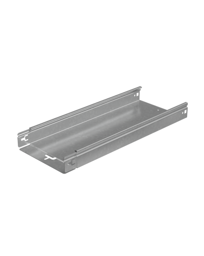 Лоток неперфорированный 50х200х1,2 L5000 мм Быстрый монтаж ПЛЮС HD КМ-профиль (LNplus50-200-1.2-5000 HD) в Сергиевом Посаде Кабельные лотки Pintop.ru