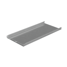 Лоток неперфорированный 50х500х1,2 L2500 мм "Быстрый монтаж ПЛЮС" КМ-Профиль (LNplus50-500-1.2-2500)