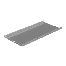 Лоток неперфорированный 50х600х1,5 L2000 мм "Быстрый монтаж ПЛЮС" INOX304 КМ-Профиль (LNplus50-600-1.5-2000 INOX304)