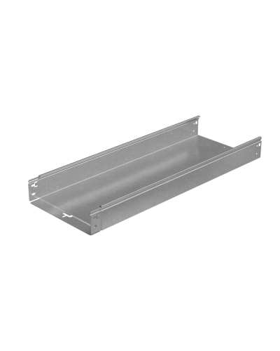Лоток неперфорированный 80х300х1,2 L2500 мм Быстрый монтаж ПЛЮС INOX304 КМ-Профиль (LNplus80-300-1.2-2500 INOX304) в Сергиевом Посаде Кабельные лотки Pintop.ru
