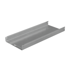 Лоток неперфорированный 80х400х1,5 L2500 мм "Быстрый монтаж ПЛЮС" КМ-Профиль (LNplus80-400-1.5-2500)