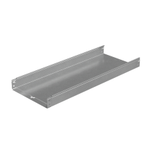 Лоток неперфорированный 80х400х1,5 L3000 мм "Быстрый монтаж ПЛЮС" INOX304 КМ-Профиль (LNplus80-400-1.5-3000 INOX304)