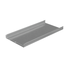 Лоток неперфорированный 80х600х1,5 L6000 мм "Быстрый монтаж ПЛЮС" HD85 КМ-профиль (LNplus80-600-1.5-6000 HD85)