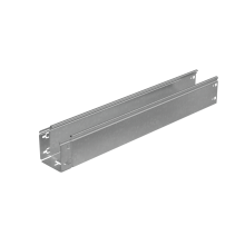 Лоток неперфорированный 100х100х0,7 L2500 мм "Быстрый монтаж ПЛЮС" КМ-Профиль (LNplus100-100-0.7-2500)