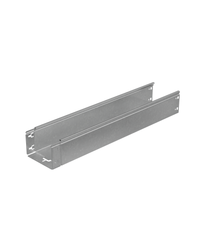 Лоток неперфорированный 100х150х0,7 L3000 мм Быстрый монтаж ПЛЮС INOX304 КМ-Профиль (LNplus100-150-0.7-3000 INOX304) в Сергиевом Посаде Кабельные лотки Pintop.ru