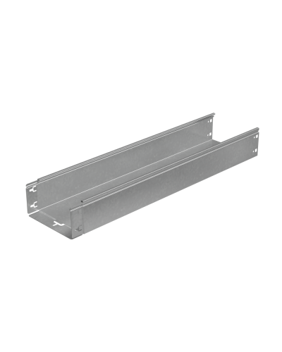 Лоток неперфорированный 100х200х0,7 L3000 мм Быстрый монтаж ПЛЮС INOX304 КМ-Профиль (LNplus100-200-0.7-3000 INOX304) в Сергиевом Посаде Кабельные лотки Pintop.ru