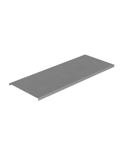 Крышка лотка 300х0,8 L2000 мм ПЛЮС КМ-Профиль (KLplus300-0.8-2000) в Сергиевом Посаде Аксессуары для лотков Pintop.ru