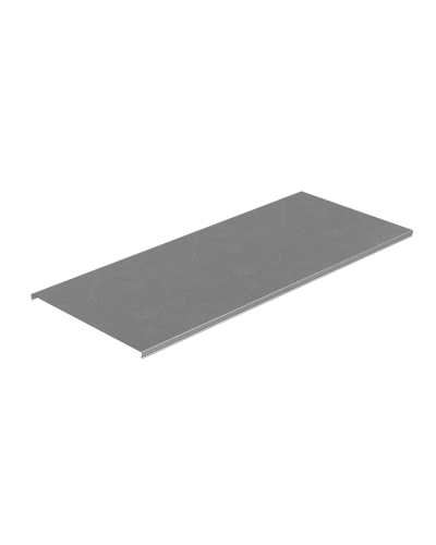 Крышка лотка 400х0,7 L3000 мм ПЛЮС INOX304 КМ-Профиль (KLplus400-0.7-3000 INOX304) в Сергиевом Посаде Аксессуары для лотков Pintop.ru