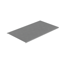 Крышка лотка 600х1,0 L3000 мм "ПЛЮС" INOX304 КМ-Профиль (KLplus600-1.0-3000 INOX304)