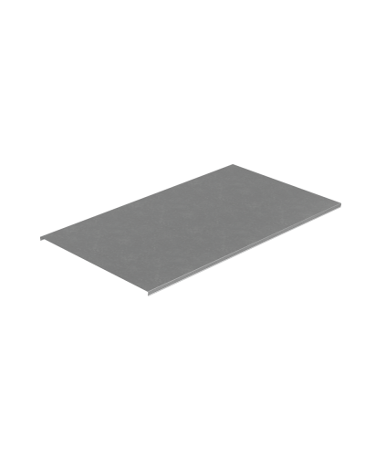 Крышка лотка 600х1,0 L3000 мм ПЛЮС INOX304 КМ-Профиль (KLplus600-1.0-3000 INOX304) в Сергиевом Посаде Аксессуары для лотков Pintop.ru