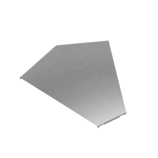 Крышка горизонтального угла 45 гр. 400 мм "ПЛЮС" HD КМ-Профиль (KGLplus45-400 HD)