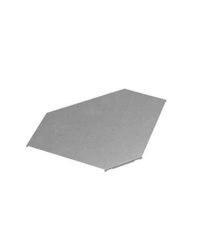 Крышка горизонтального угла 90 гр. 300 мм ПЛЮС HD КМ-Профиль (KGLplus90-300 HD) в Сергиевом Посаде Аксессуары для лотков Pintop.ru