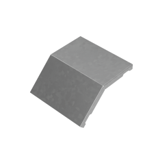 Крышка внешнего вертикального угла 45 гр. 150 мм "ПЛЮС" HD КМ-Профиль (KVLplus45-150 HD)