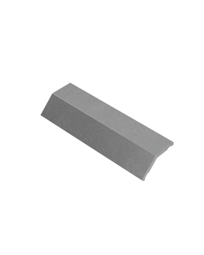 Крышка внешнего вертикального угла 45 гр. 500 мм ПЛЮС INOX304 КМ-Профиль (KVLplus45-500 INOX304) в Сергиевом Посаде Аксессуары для лотков Pintop.ru