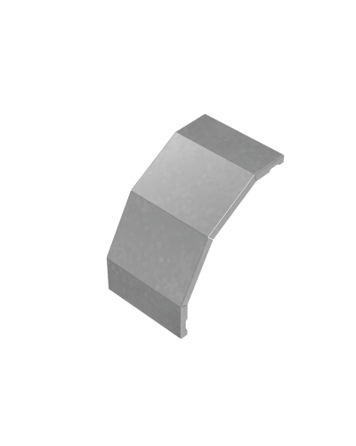 Крышка внешнего вертикального угла 90 гр. 150 мм ПЛЮС HD КМ-Профиль (KVLplus90-150 HD) в Сергиевом Посаде Аксессуары для лотков Pintop.ru