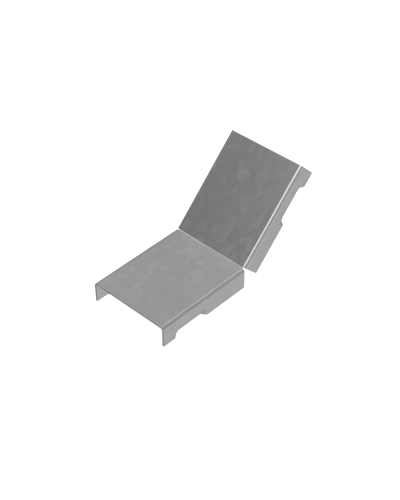 Крышка внутреннего вертикального угла 45 гр. 50 мм ПЛЮС КМ-Профиль (KNLplus45-50) в Сергиевом Посаде Аксессуары для лотков Pintop.ru