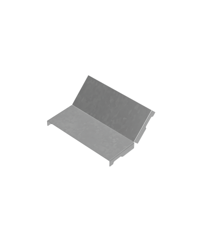 Крышка внутреннего вертикального угла 45 гр. 150 мм ПЛЮС КМ-Профиль (KNLplus45-150) в Сергиевом Посаде Аксессуары для лотков Pintop.ru