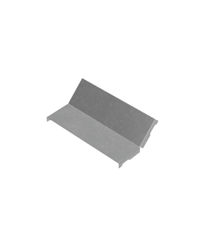 Крышка внутреннего вертикального угла 45 гр. 200 мм ПЛЮС HD КМ-Профиль (KNLplus45-200 HD) в Сергиевом Посаде Аксессуары для лотков Pintop.ru