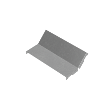 Крышка внутреннего вертикального угла 45 гр. 200 мм "ПЛЮС" HD85 КМ-профиль (KNLplus45-200 HD85)