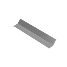 Крышка внутреннего вертикального угла 45 гр. 500 мм "ПЛЮС" INOX304 КМ-Профиль (KNLplus45-500 INOX304)