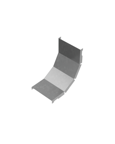 Крышка внутреннего вертикального угла 90 гр. 100 мм ПЛЮС КМ-профиль (KNLplus90-100) в Сергиевом Посаде Аксессуары для лотков Pintop.ru