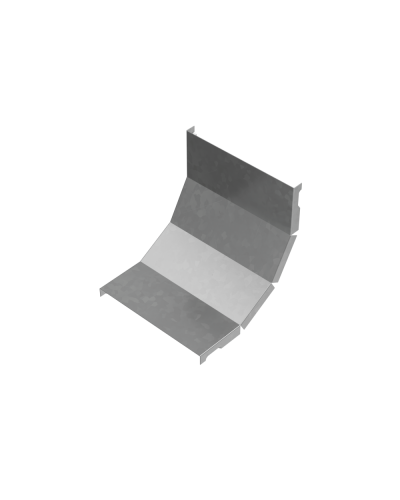 Крышка внутреннего вертикального угла 90 гр. 150 мм ПЛЮС HD КМ-Профиль (KNLplus90-150 HD) в Сергиевом Посаде Аксессуары для лотков Pintop.ru