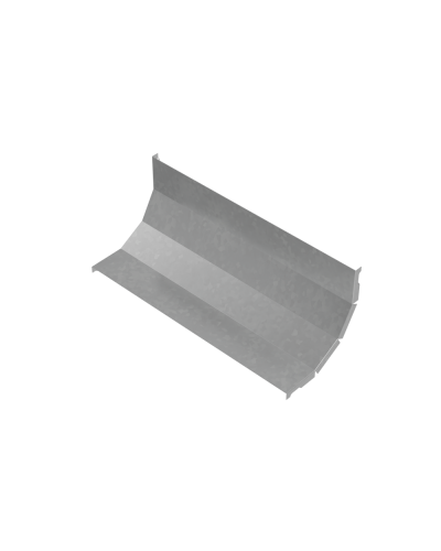 Крышка внутреннего вертикального угла 90 гр. 400 мм ПЛЮС HD КМ-Профиль (KNLplus90-400 HD) в Сергиевом Посаде Аксессуары для лотков Pintop.ru