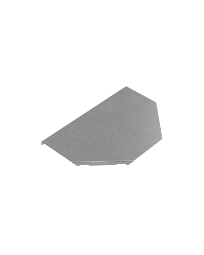 Крышка Т-отвода 100 мм ПЛЮС КМ-профиль (KTDplus100) в Сергиевом Посаде Аксессуары для лотков Pintop.ru