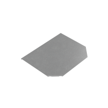 Крышка Т-отвода 300 мм "ПЛЮС" INOX304 КМ-Профиль (KTDplus300 INOX304)