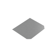 Крышка Т-отвода 600 мм "ПЛЮС" INOX304 КМ-Профиль (KTDplus600 INOX304)