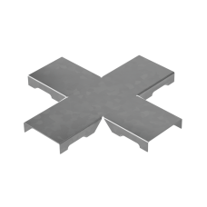 Крышка Х-разветвителя прямого 50 мм "ПЛЮС" КМ-профиль (KPXDplus50)