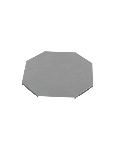 Крышка Х-разветвителя 200 мм ПЛЮС INOX304 КМ-Профиль (KXDplus200 INOX304) в Сергиевом Посаде Аксессуары для лотков Pintop.ru