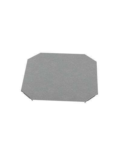 Крышка Х-разветвителя 400 мм ПЛЮС КМ-Профиль (KXDplus400) в Сергиевом Посаде Аксессуары для лотков Pintop.ru