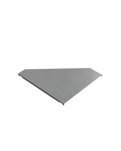 Крышка переходника левого 50-300 мм ПЛЮС КМ-Профиль (KPDplus50-300-L) в Сергиевом Посаде Аксессуары для лотков Pintop.ru