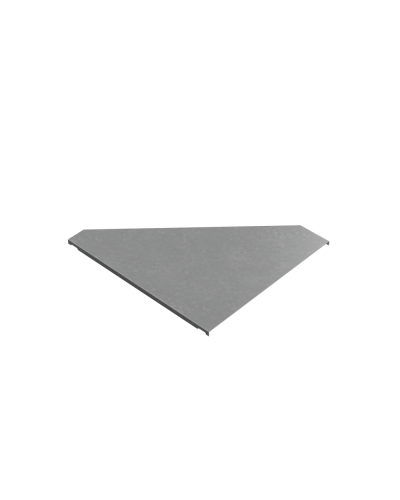 Крышка переходника левого 50-400 мм ПЛЮС HD85 КМ-профиль (KPDplus50-400-L HD85) в Сергиевом Посаде Аксессуары для лотков Pintop.ru